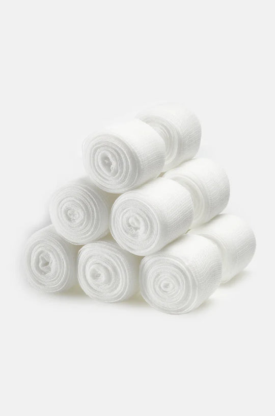 Sting Pro Fight Gauze Box of 48 Rolls - White - 5cm x 15M