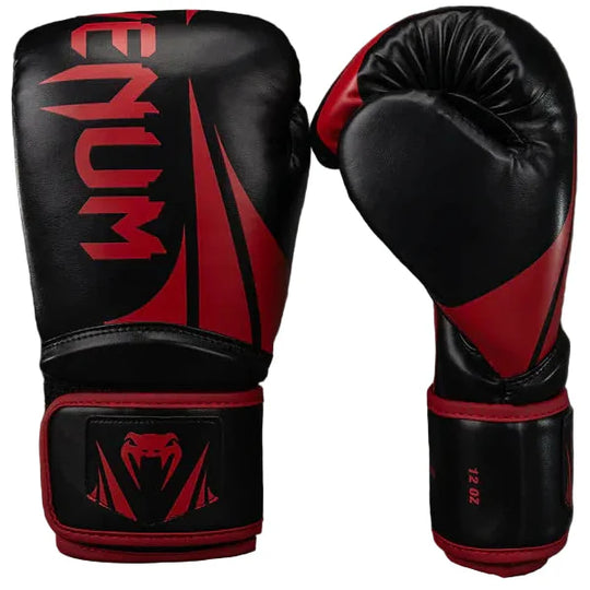 Venum Challenger 2.5 Boxing Gloves – Black/Red