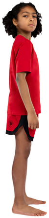 Venum Contender Kids T-Shirt - Cherry Red