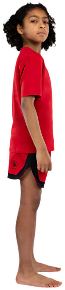Venum Contender Kids T-Shirt - Cherry Red