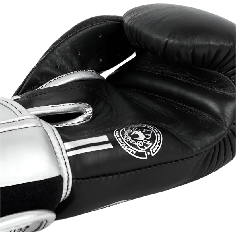 Venum Power 2.0 Boxing Gloves - Black/Silver