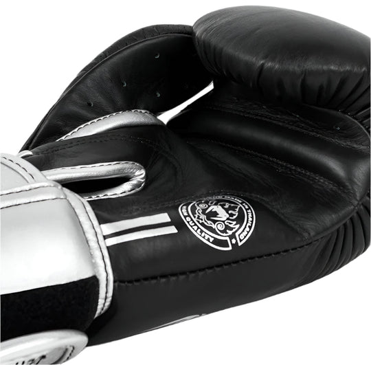 Venum Power 2.0 Boxing Gloves - Black/Silver