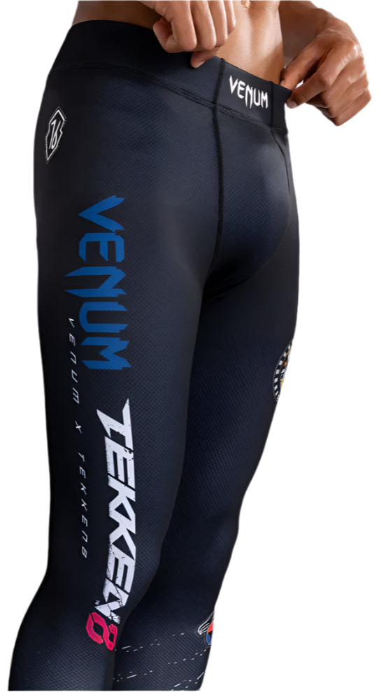 Venum X TEKKEN 8 - Paul Phoenix Spats - Black/Blue