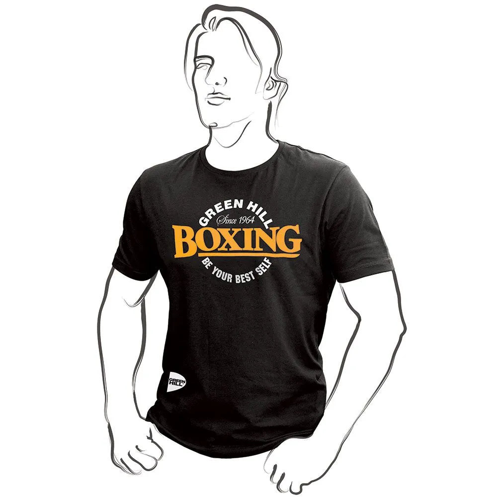 Green Hill T-Shirt Boxing - Black