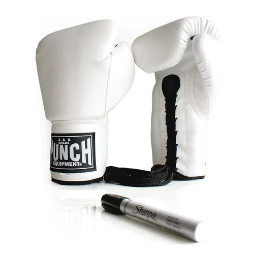 Punch Boxing Gloves Autograph/Signature Only - 10Oz