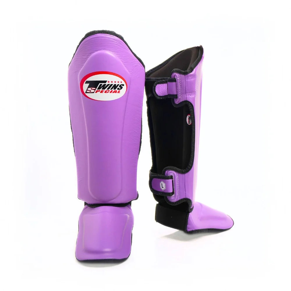 Twins Special SGL10 Leather Shin Guards - Lavender