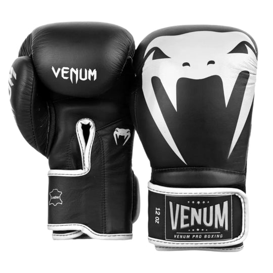 Venum Giant 2.0 Pro Boxing Gloves Velcro - Black/White