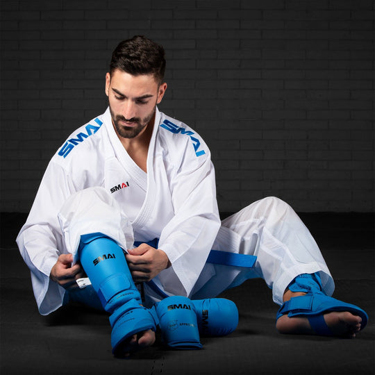 SMAI Karate Shin Instep Guard - WKF Approved