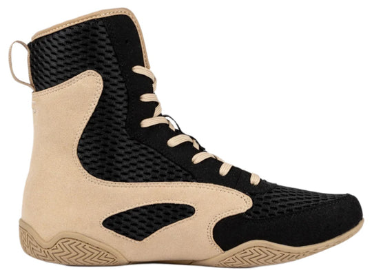 Venum Contender Boxing Shoes - Black/Sand