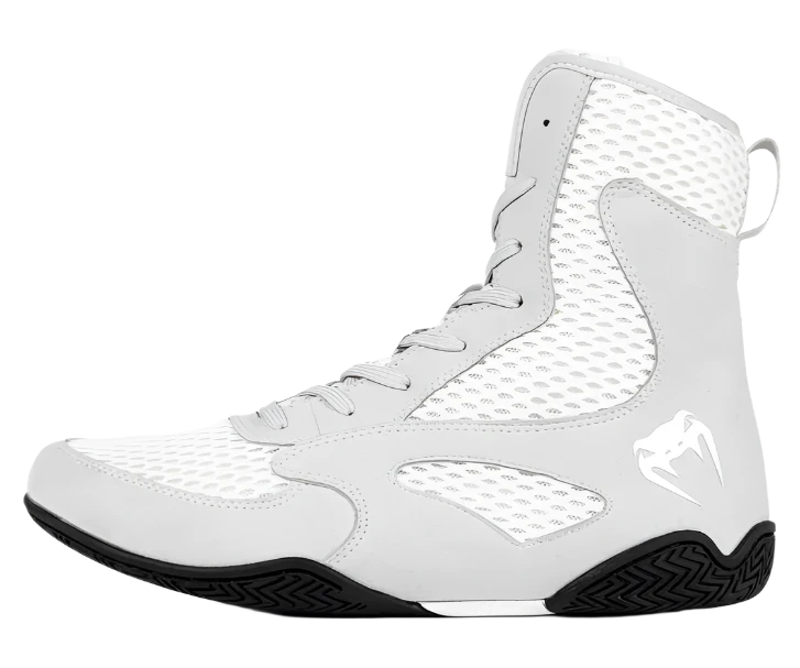 Venum Contender Boxing Shoes - White/Grey