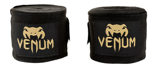 Venum Kontact Boxing Handwraps - 2.5m - Black/Gold