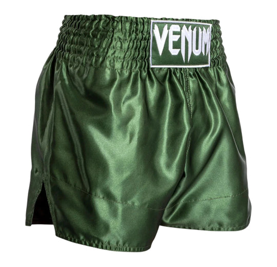 Venum Classic Muay Thai Short - Khaki/White