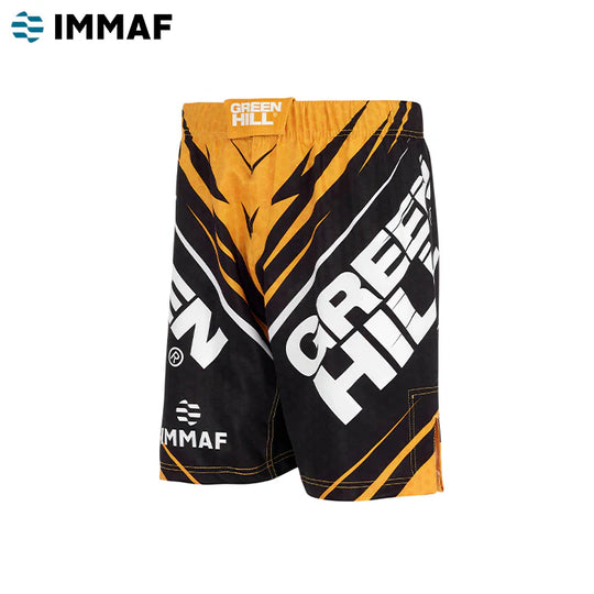 Green Hill MMA Shorts IMMAF Approved