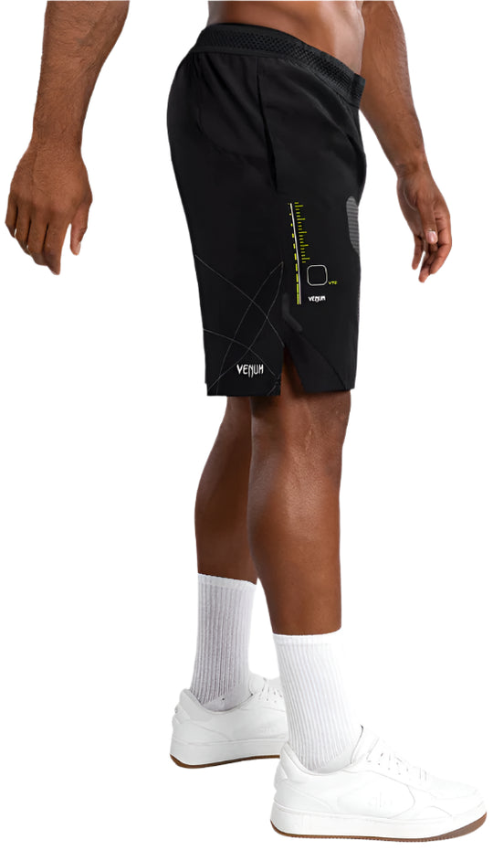 Venum Training Camp 4.0 Training Short - Black/Neon Green
