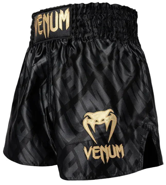 Venum x Contender XT Muay Thai Shorts – Black/Gold
