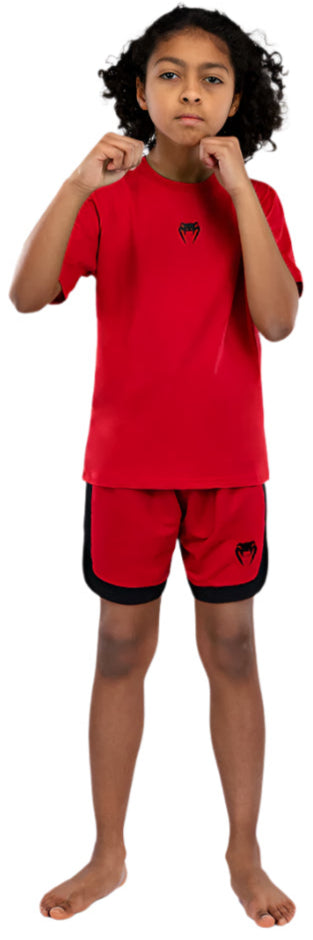 Venum Contender Kids T-Shirt - Cherry Red