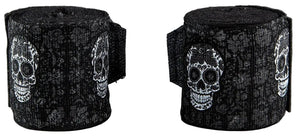 Venum Santa Muerte Handwraps - Black/White