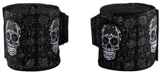 Venum Santa Muerte Handwraps - Black/White