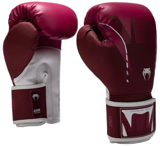 Venum Adrenaline Boxing Gloves – Burgundy/Pink