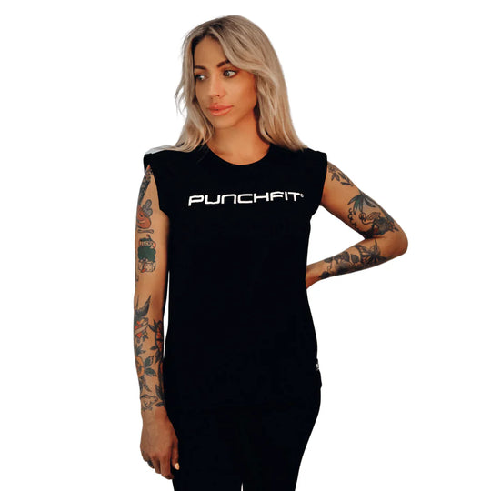 Punch Muscle Shirt - Punchfit® - Womens - Black