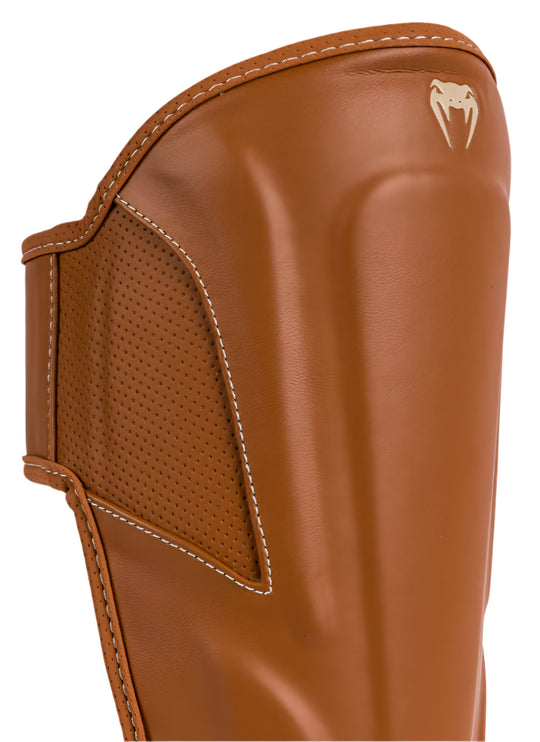 Venum Impact Evo Shin Guards - Havana