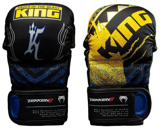 Venum X TEKKEN 8 Sparring Gloves - King - Black/Yellow