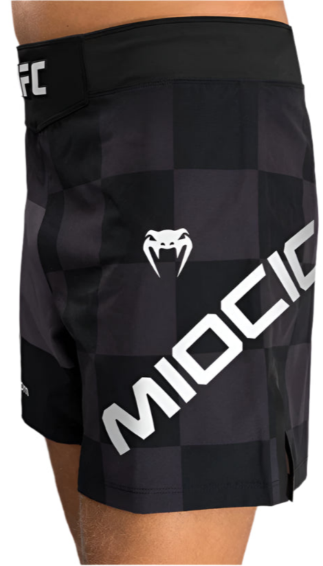 Venum UFC Unrivaled Men's Black Stipe Miocic Short Fit Fight Short
