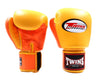 Twins Special Boxing Gloves - Orange/ Yellow