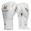 Hit N Move Boxing Gloves - Lace Up - 1.5 lb - White