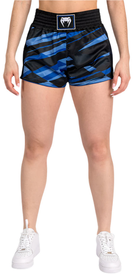 Venum Abyss Women’s Muay Thai Shorts - Shadow Blue