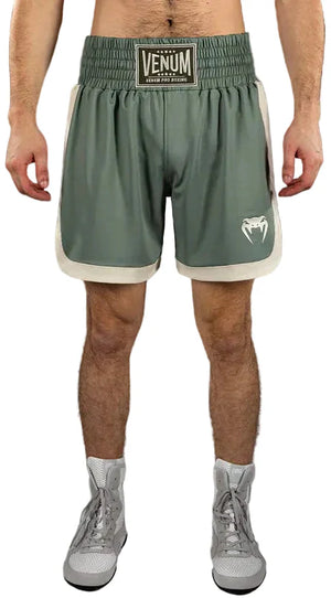 Venum Classic Boxing Shorts - Aqua Green/Ivory