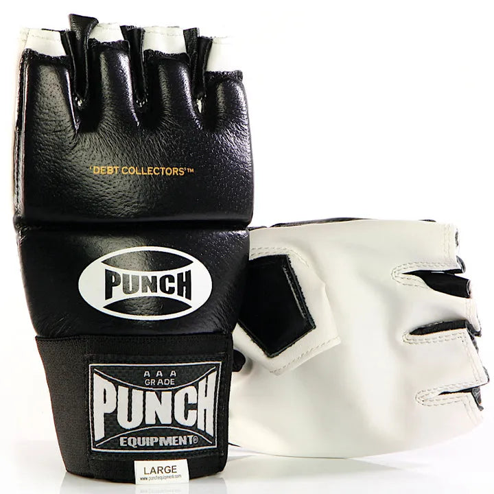 Punch MMA Gloves - Debt Collectors® - Black/White