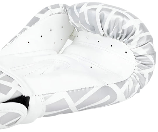 Venum Contender 1.5 XT Kids Boxing Gloves - White/Silver