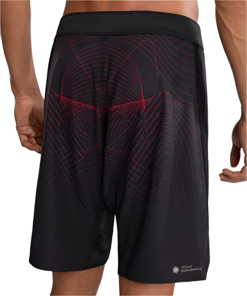 Venum G-Fit Air Men's Fight Shorts - Deep Black/Fire Red