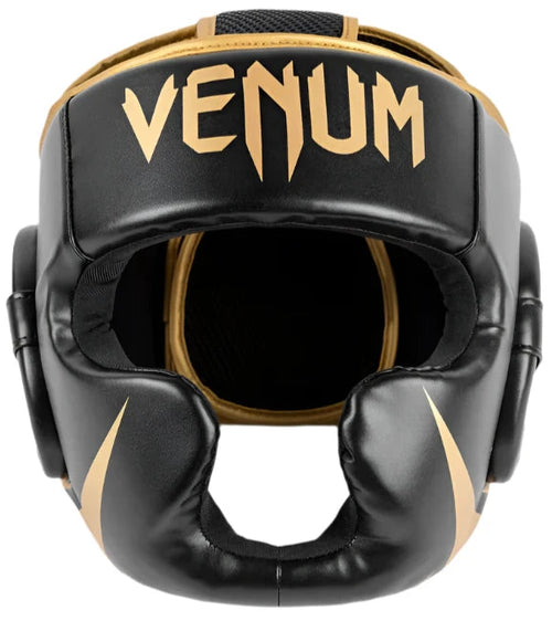 Venum Challenger Headgear - Black/Gold