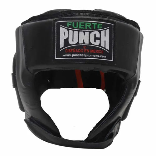 Punch Head Gear - Mexican™ - Open Face - Matt Black