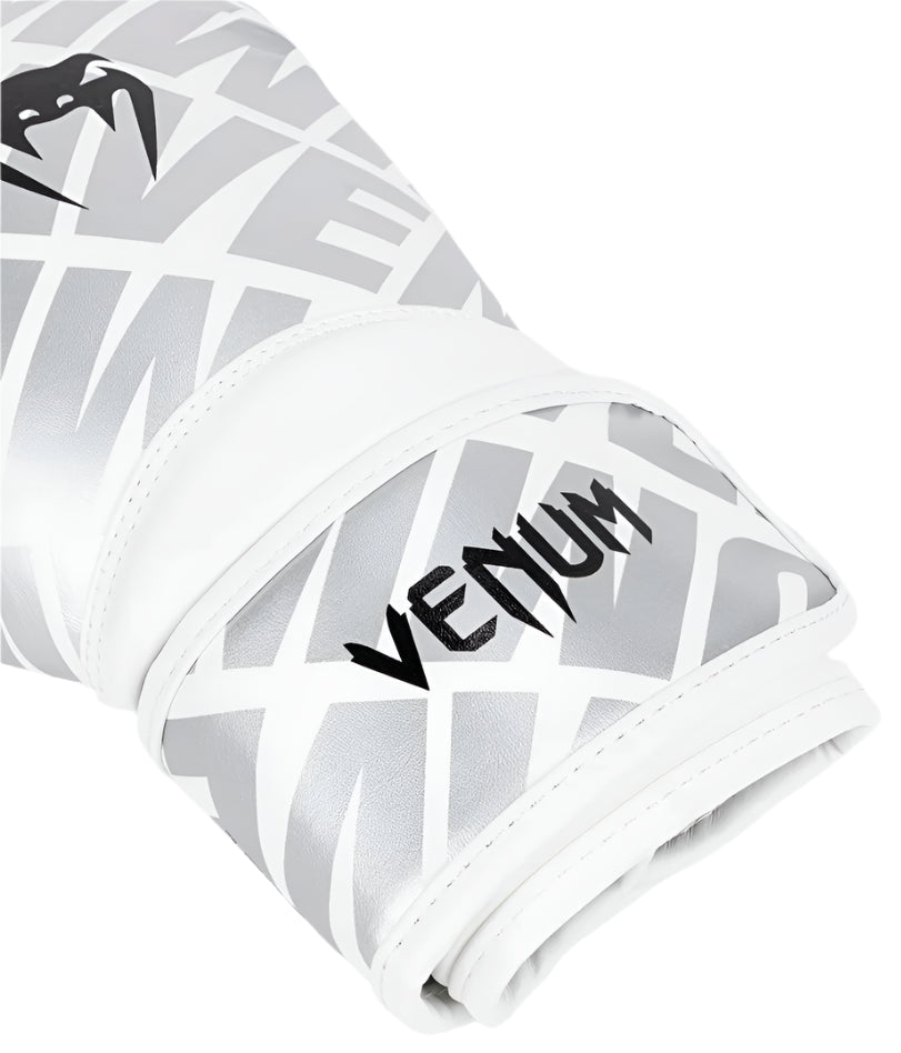 Venum Contender 1.5 XT Kids Boxing Gloves - White/Silver