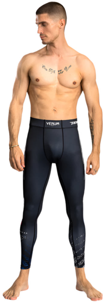 Venum X TEKKEN 8 - Jin Kazama Spats - Blue/Black/White