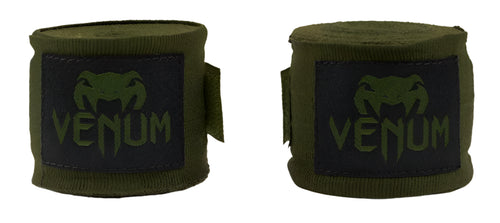 Venum Kontact Boxing Handwraps - 2.5m - Khaki/Black