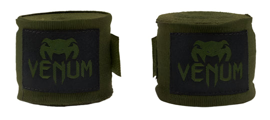 Venum Kontact Boxing Handwraps - 2.5m - Khaki/Black