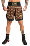 Venum Monogram Boxing Short - Black/Brown