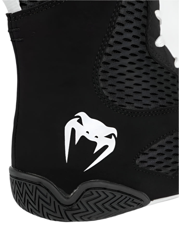 Venum Contender Boxing Shoes - Black/White