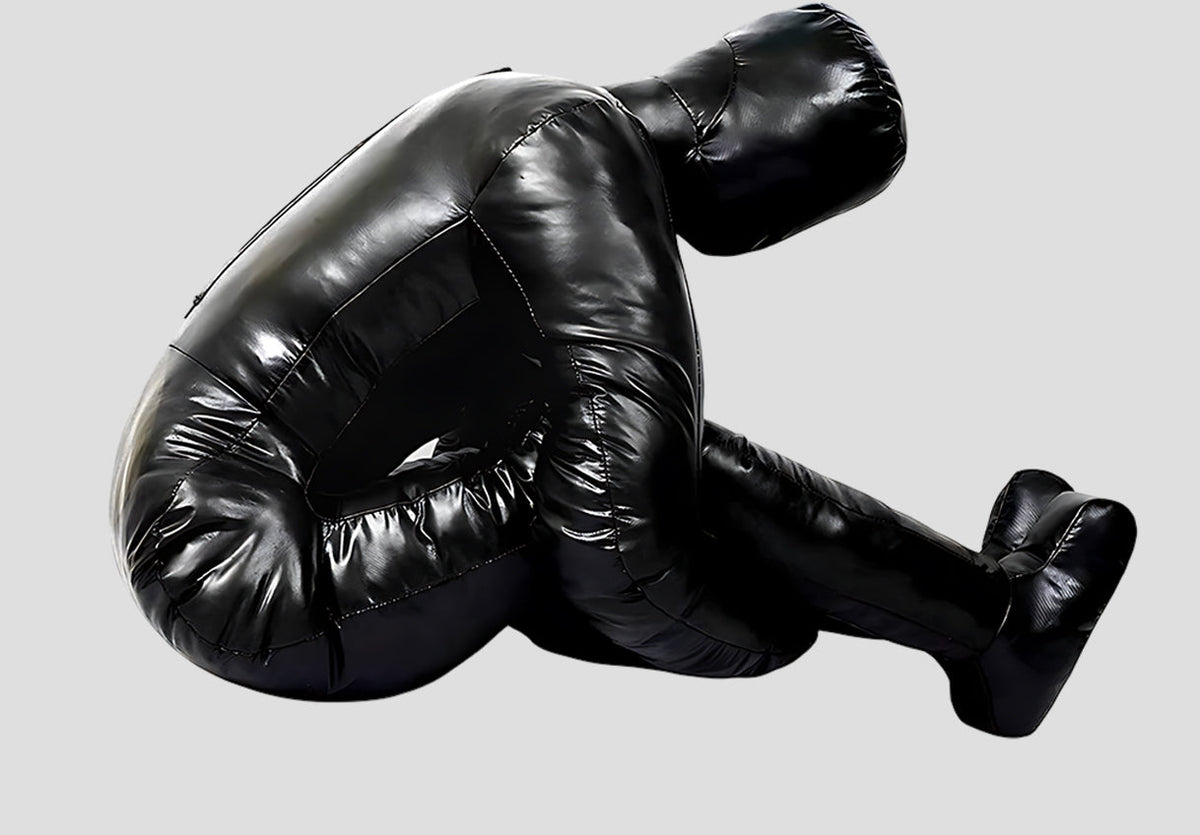 DAAN MAA Premium Vinyl Spidy BJJ Grappling Dummy - Black