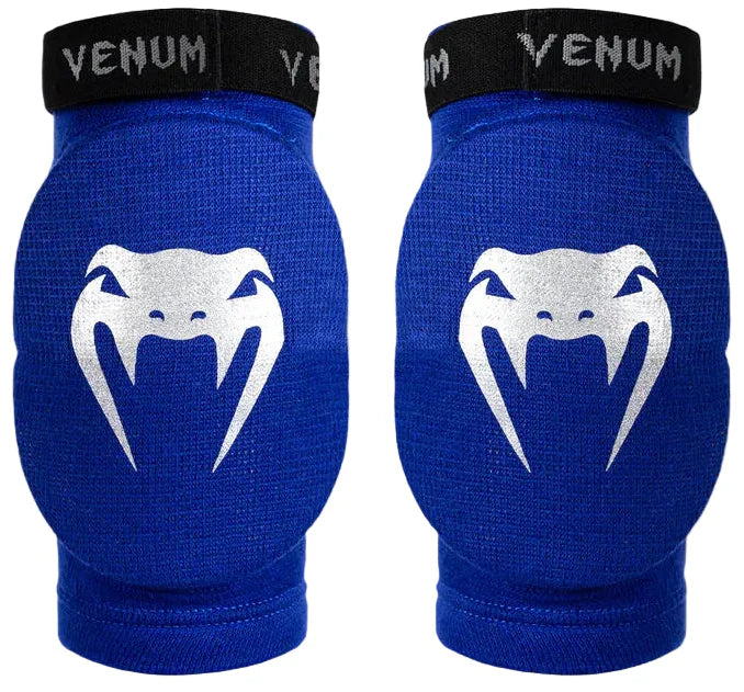 Venum Kontact Elbow Pads - Royal Blue/ Silver