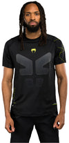 Venum Training Camp 4.0 Dry Tech T-Shirt - Black/Neon Green