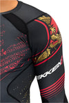 Venum X TEKKEN 8 - Marshall Law Rashguard - Black/Red/Gold