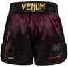 Venum Tactical XT Muay Thai Shorts - Black/Burgundy/Gold