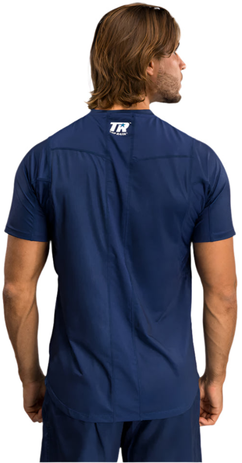 Venum X Top Rank Original Men's Dry Tech Shirt - Navy Blue