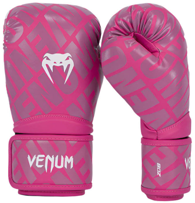 Venum Contender 1.5 XT Kids Boxing Gloves - White/Pink
