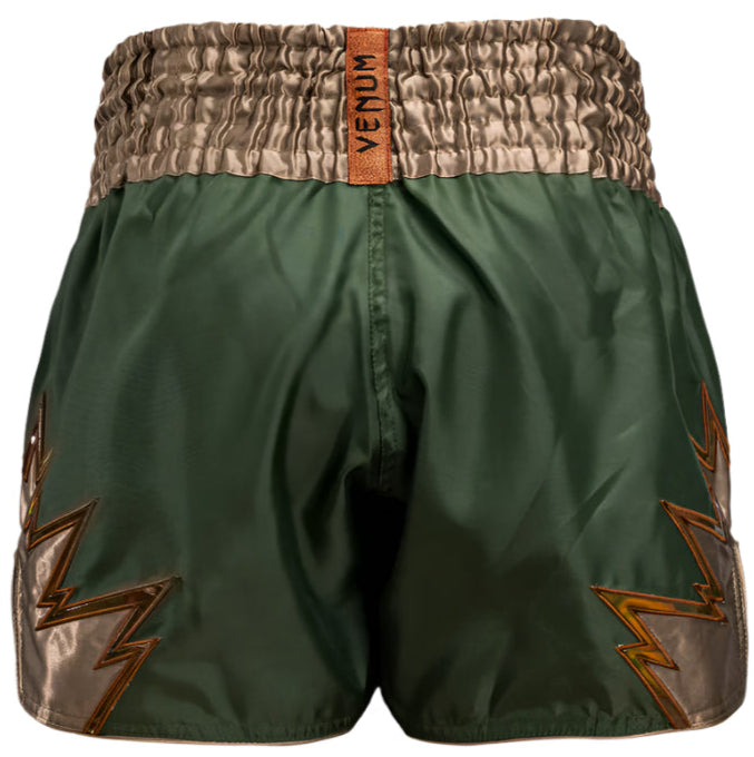 Venum Inferno Muay Thai Shorts - Khaki/Bronze